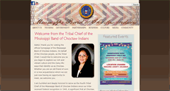 Desktop Screenshot of choctaw.org